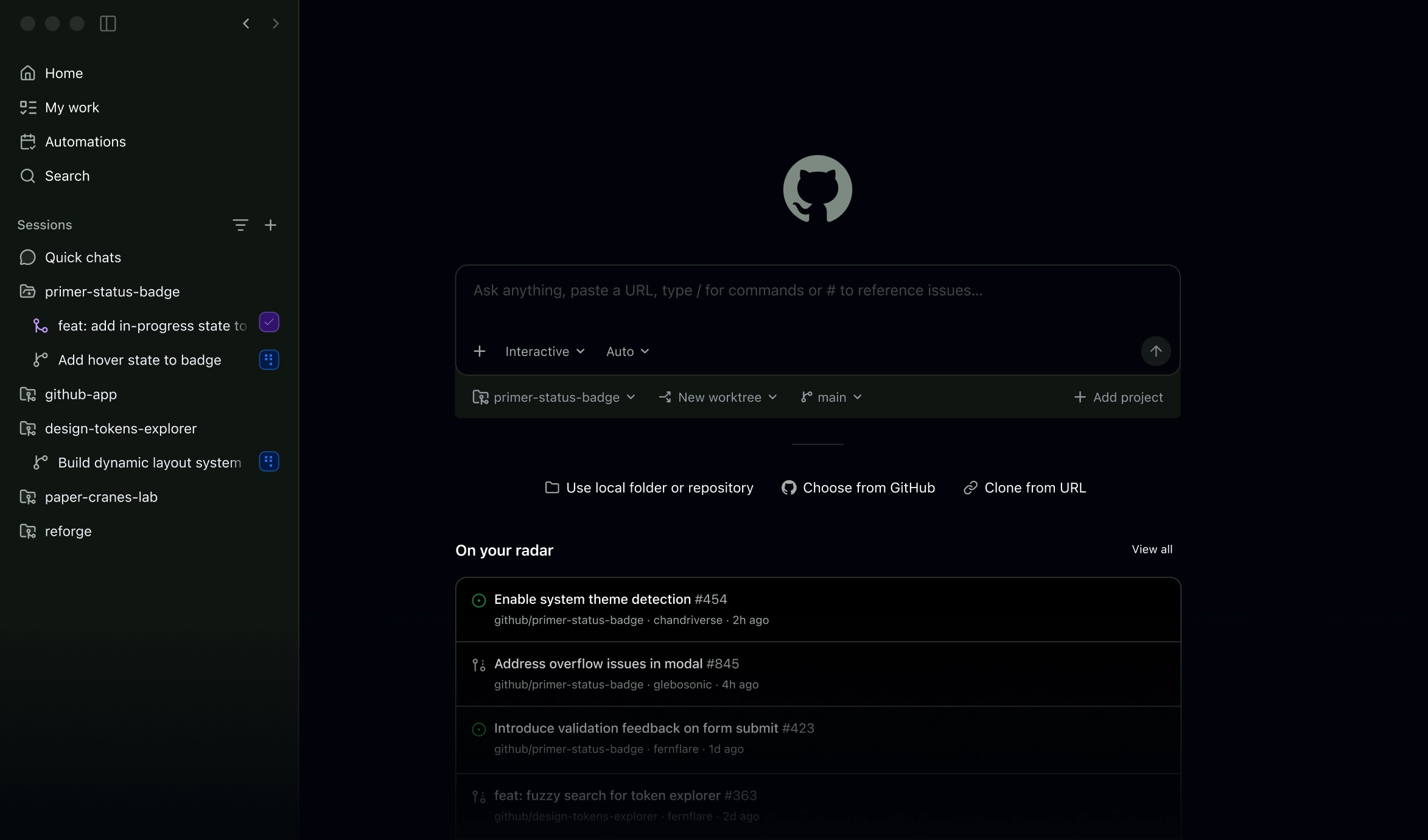 GitHub Copilot screenshot