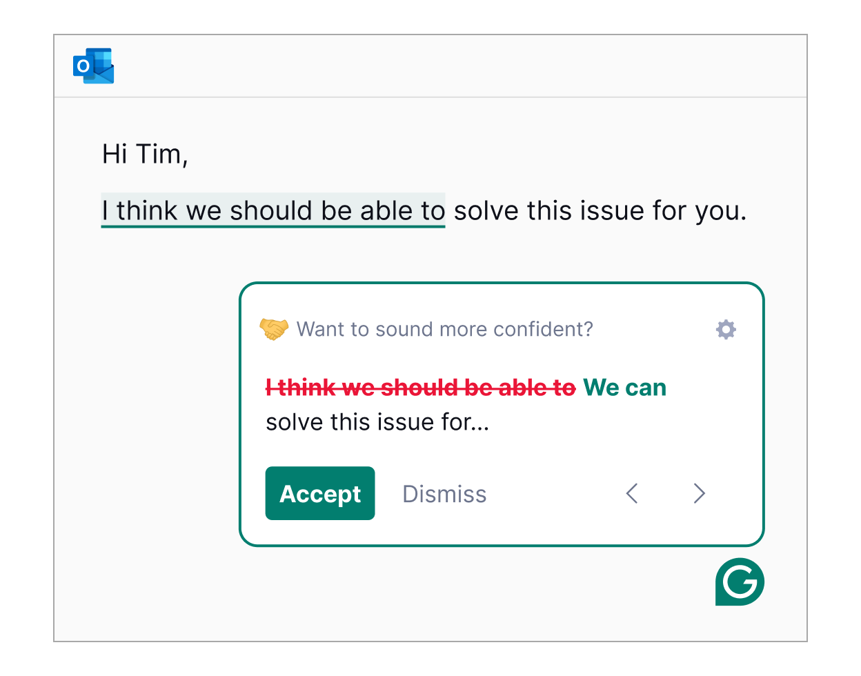 Grammarly screenshot