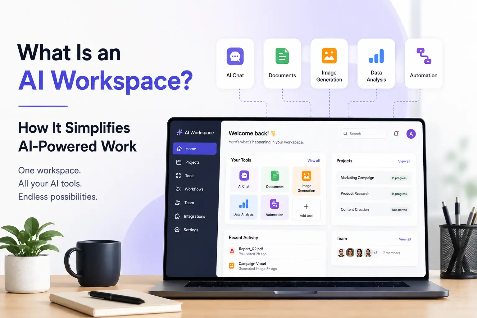 What Is an AI Workspace? How It Simplifies AI-Powered Work