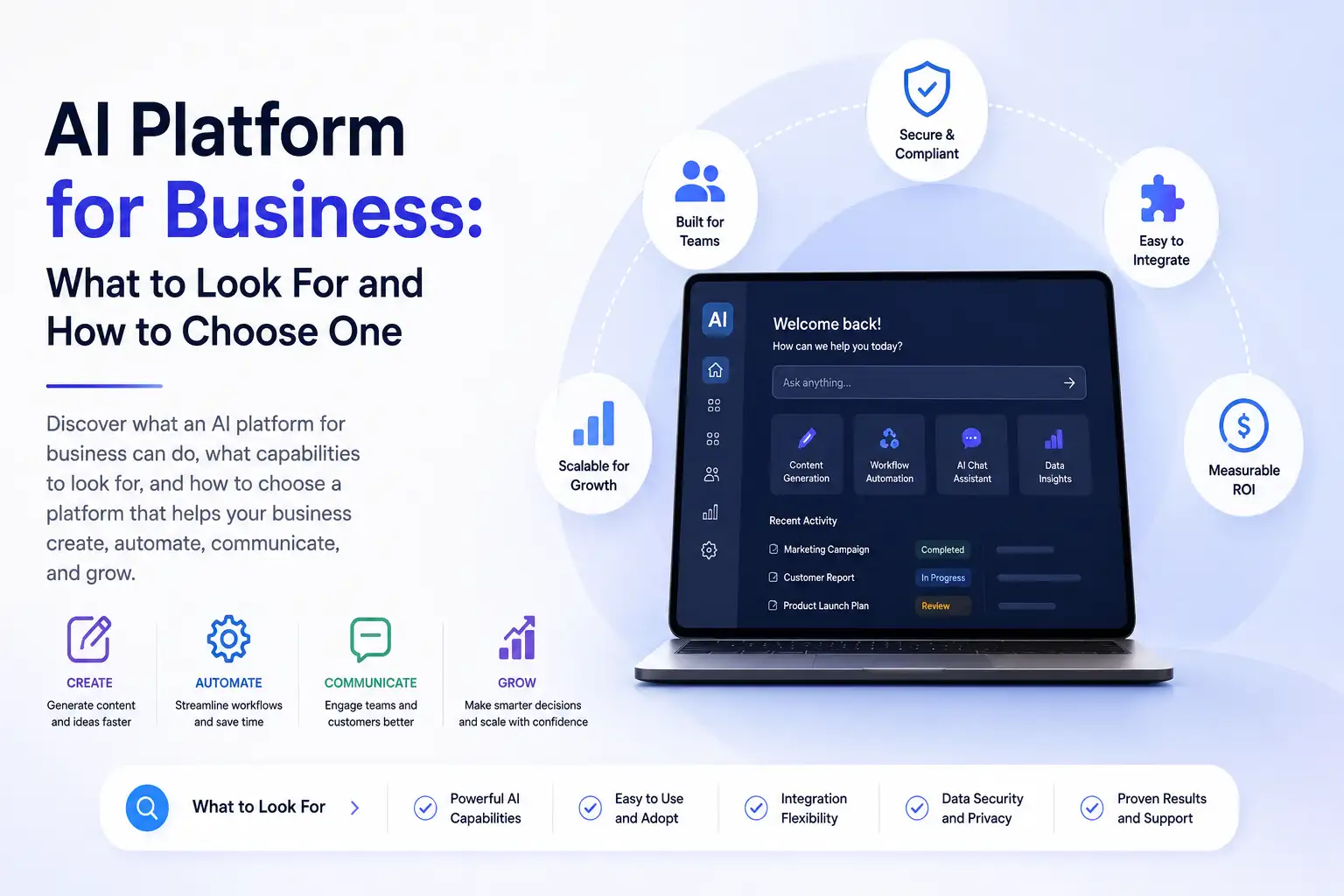 AI Platform for Business: What to Look For and How to Choose One
