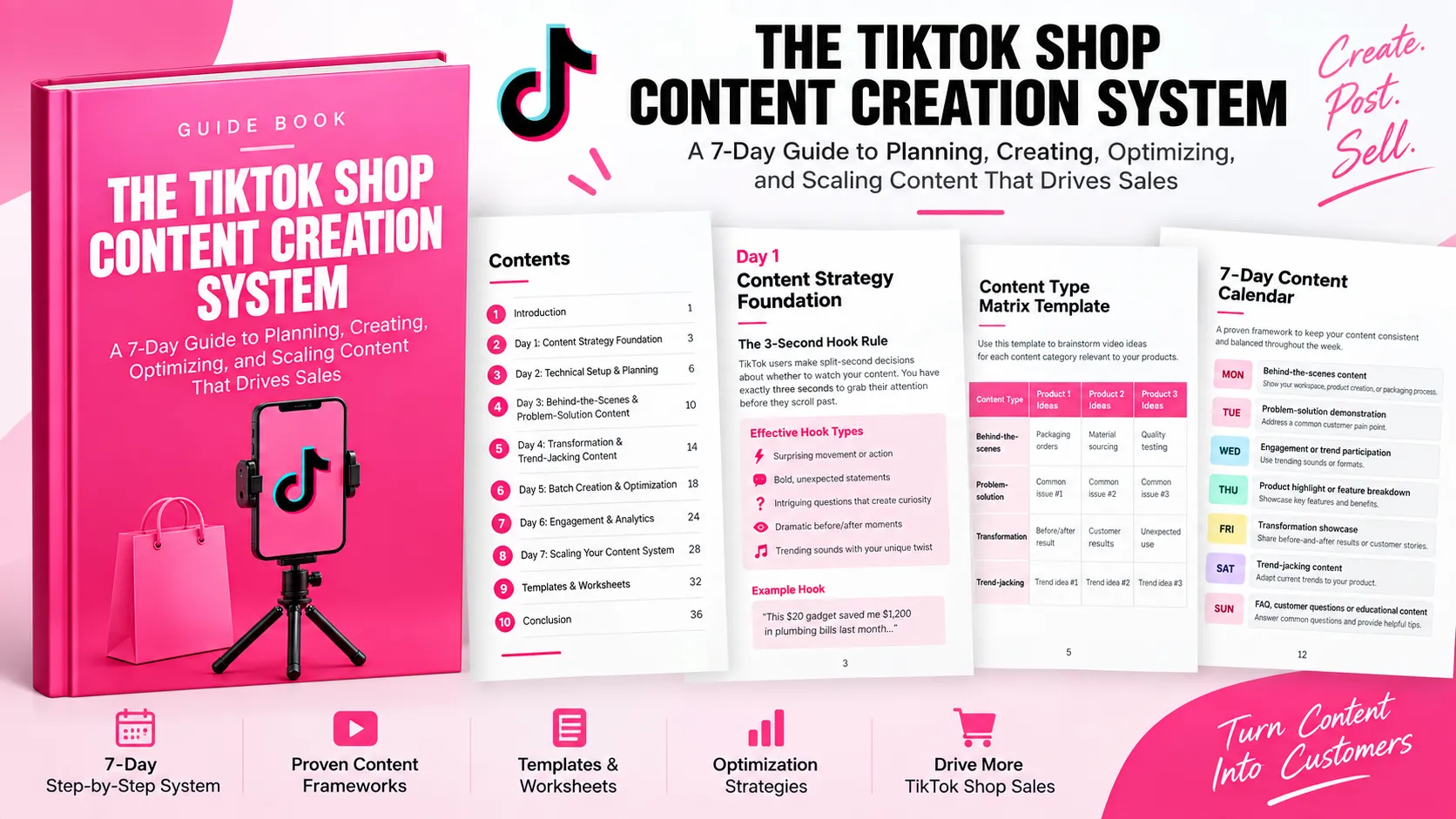 Preview of The TikTok Shop Content Creation System