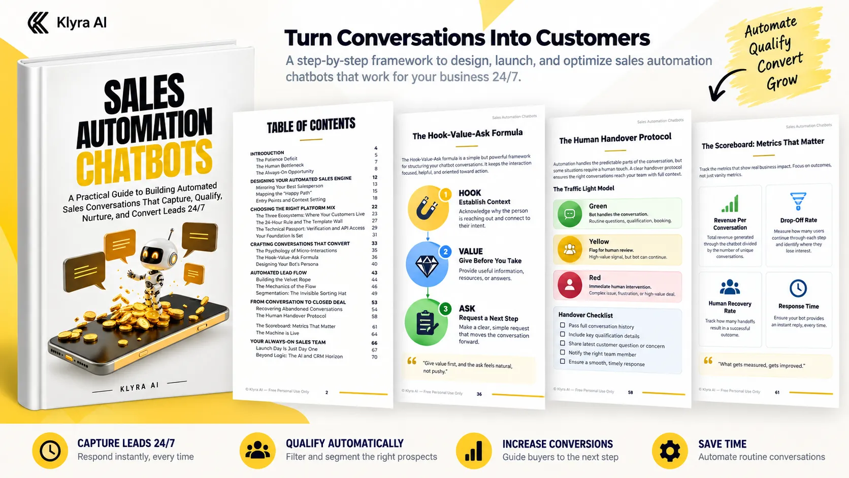 Preview of Sales Automation Chatbots