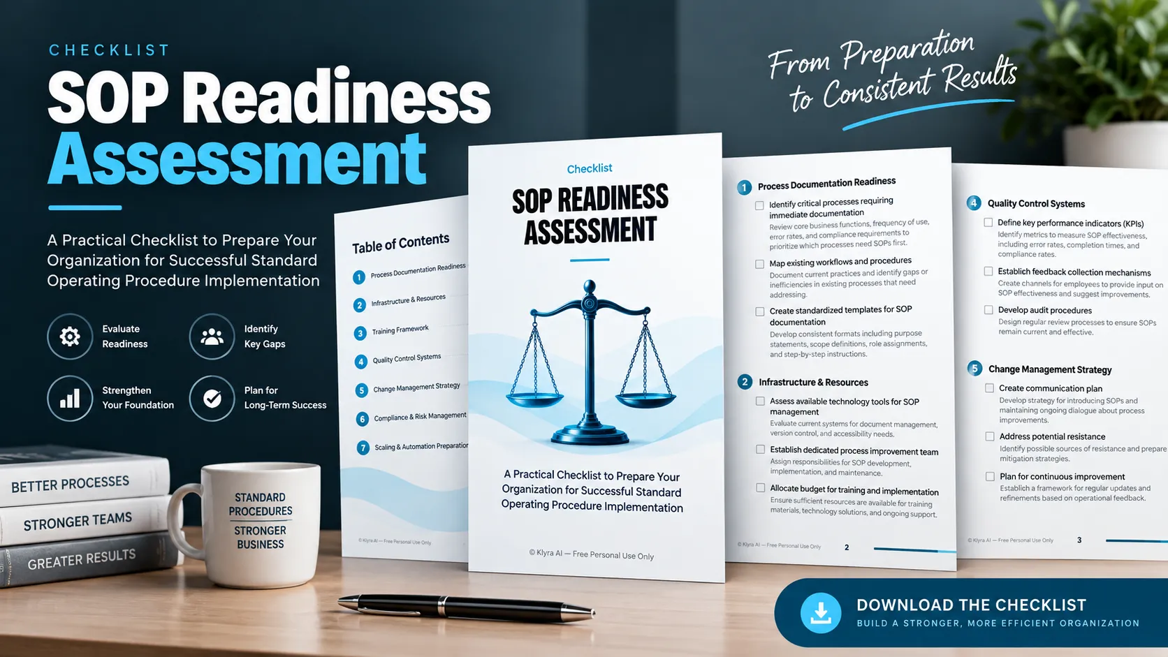 Preview of SOP Readiness Assessment