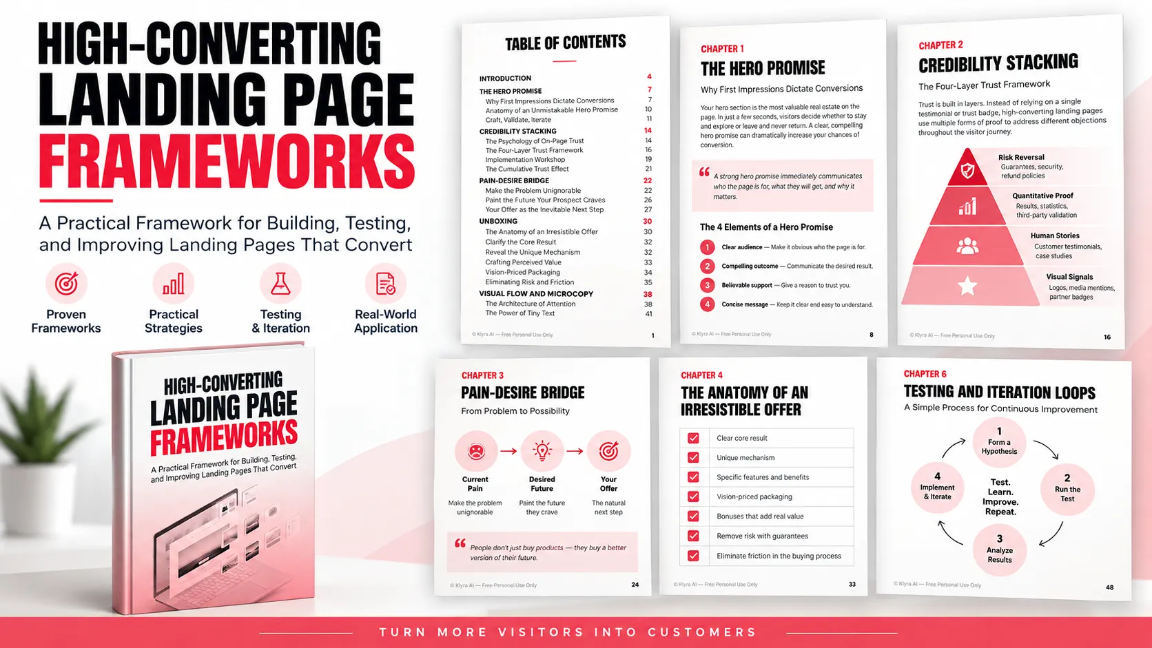 Preview of High-Converting Landing Page Frameworks