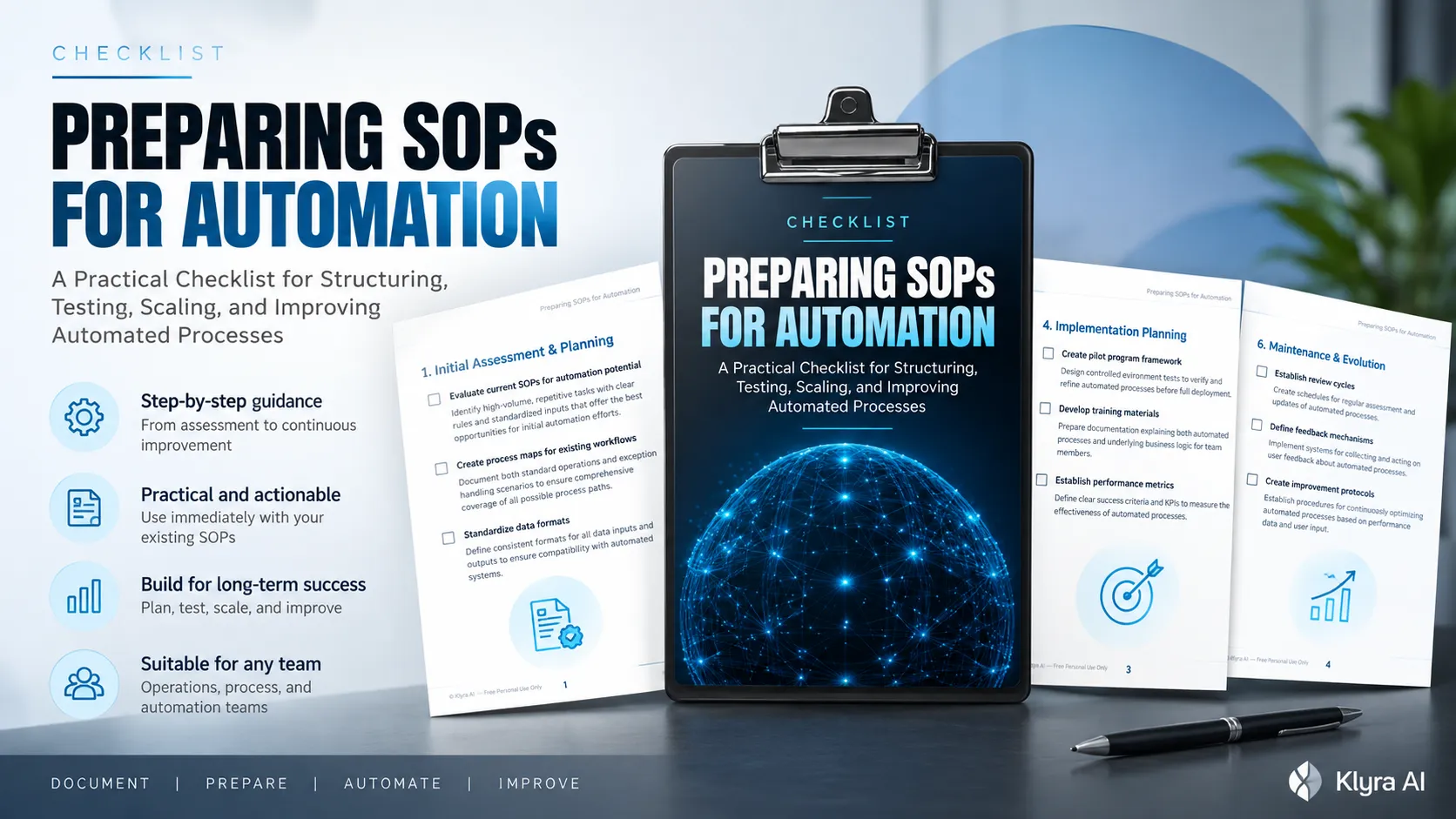 Preview of Preparing SOPs for Automation