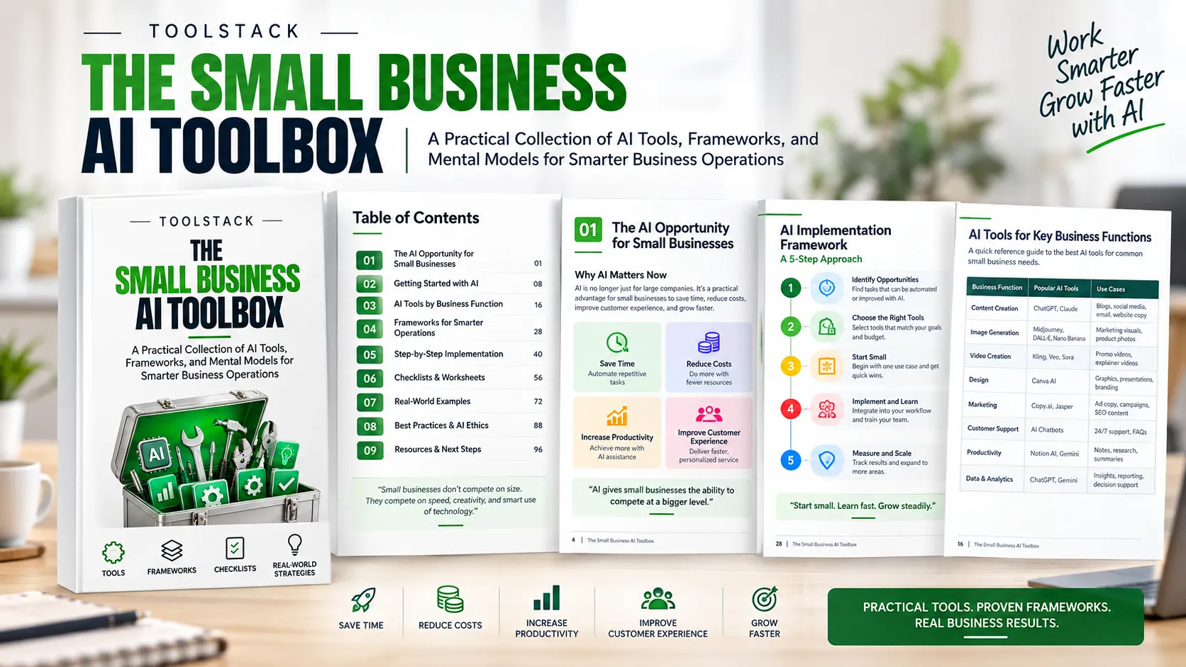 Preview of The Small Business AI Toolbox