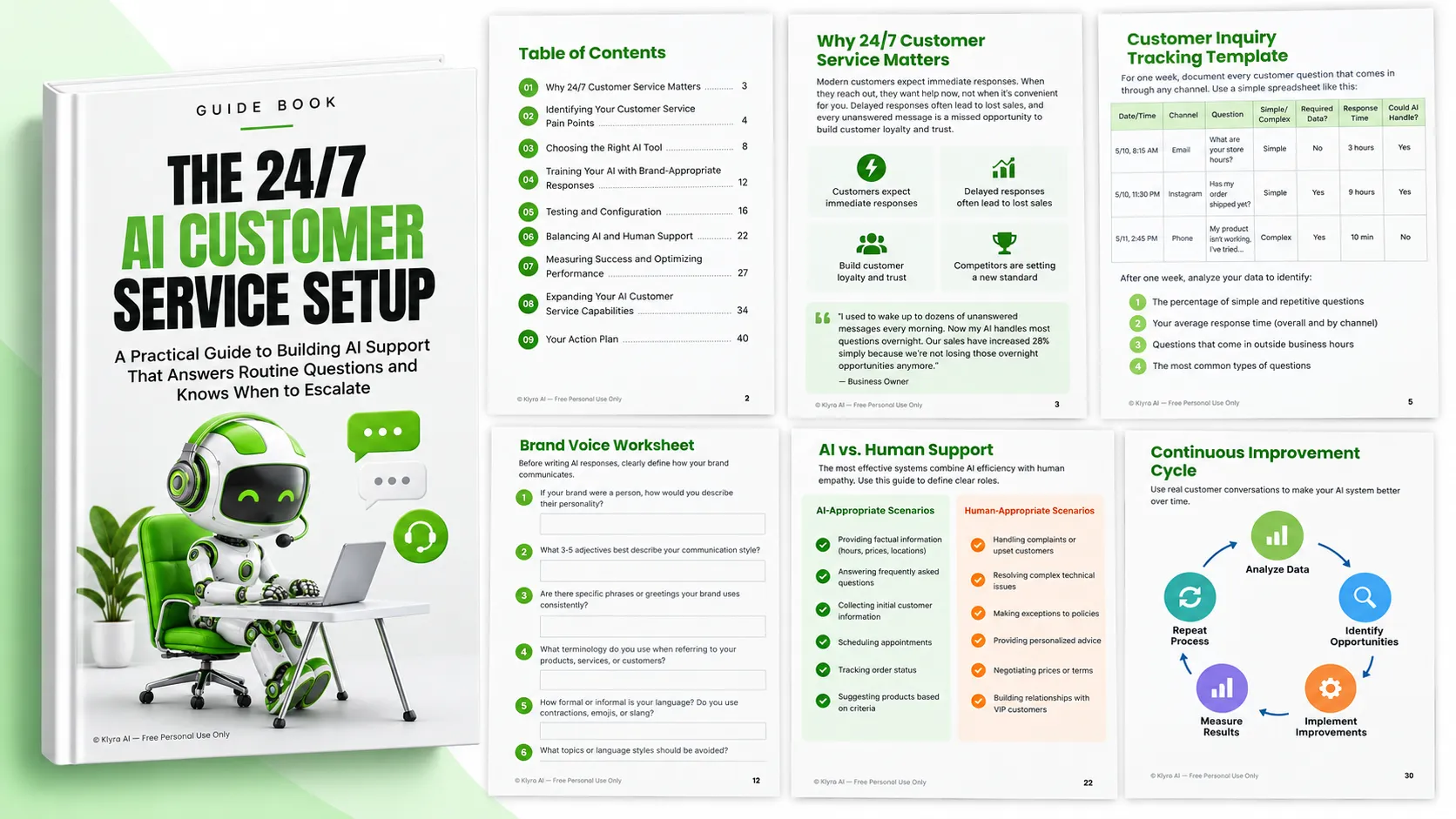 Preview of The 24/7 AI Customer Service Setup